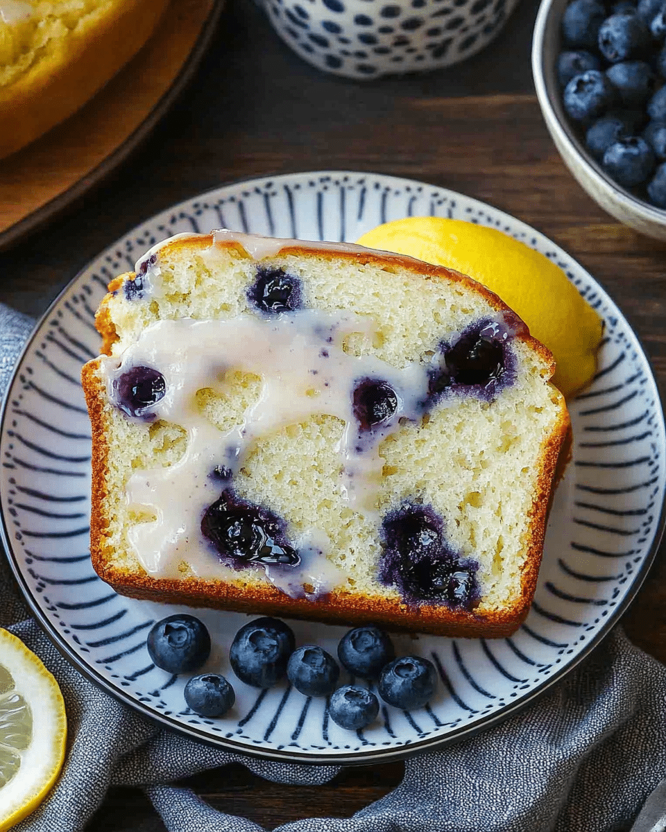 Lemon Blueberry Bread