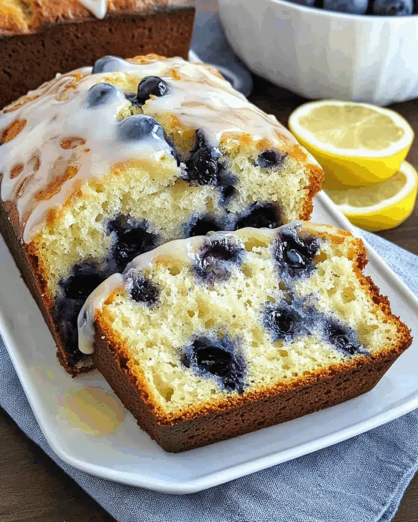 Lemon Blueberry Bread