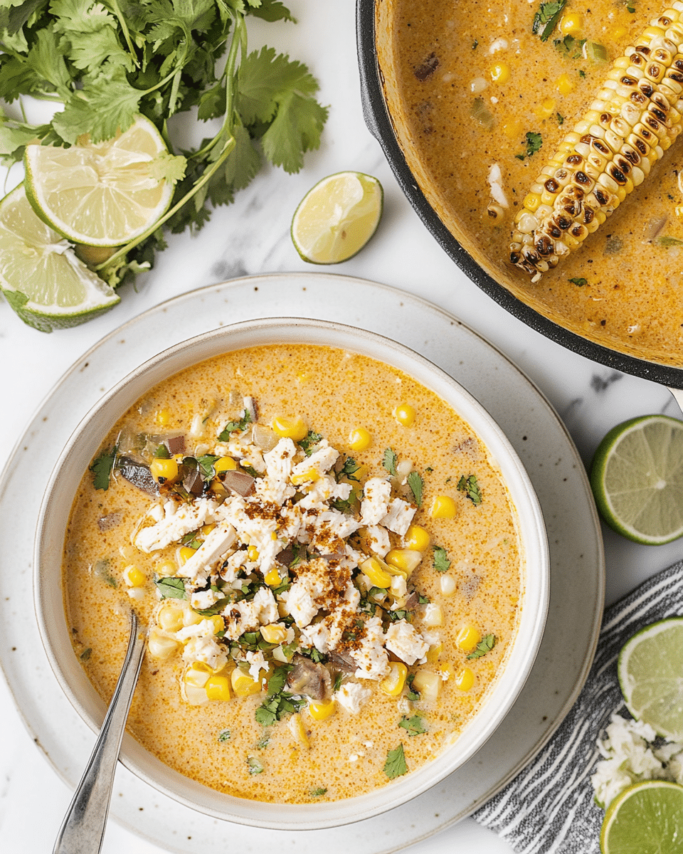 Mexican Street Corn Soup