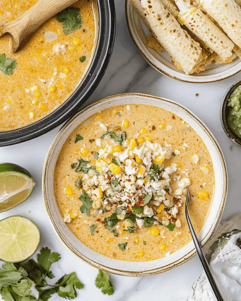 Mexican Street Corn Soup