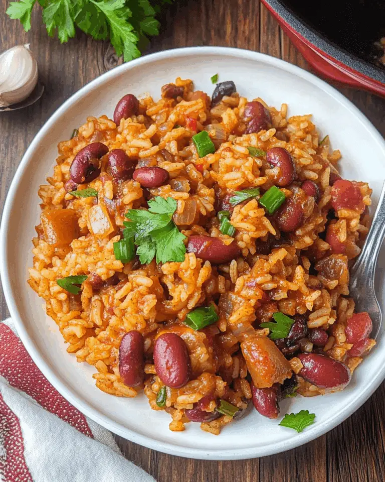 One-Pot Cajun Rice and Beans