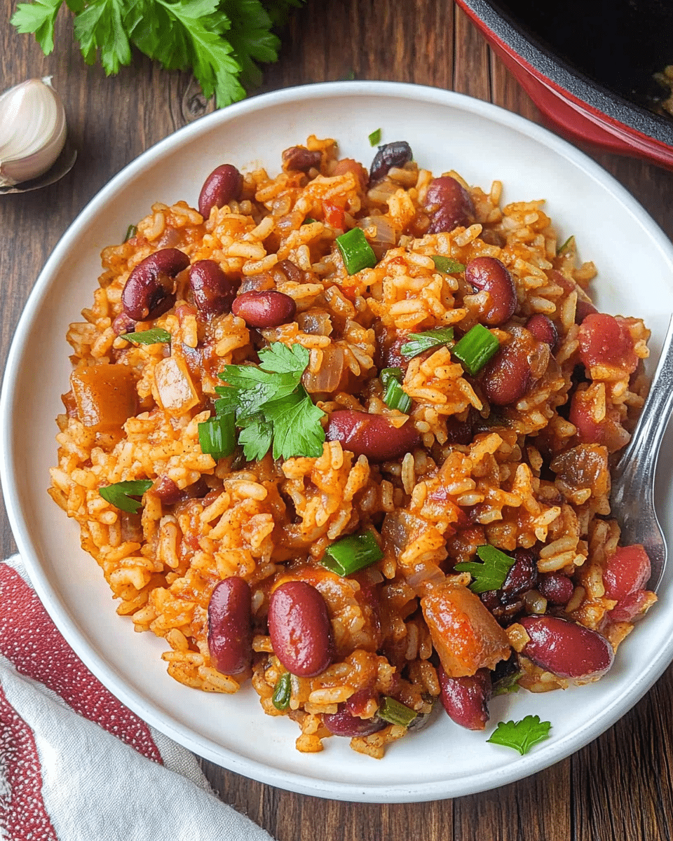 One-Pot Cajun Rice and Beans