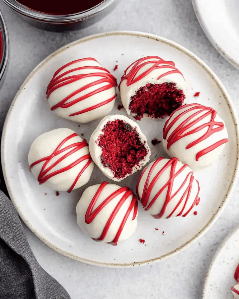 Red Velvet Cheesecake Bites