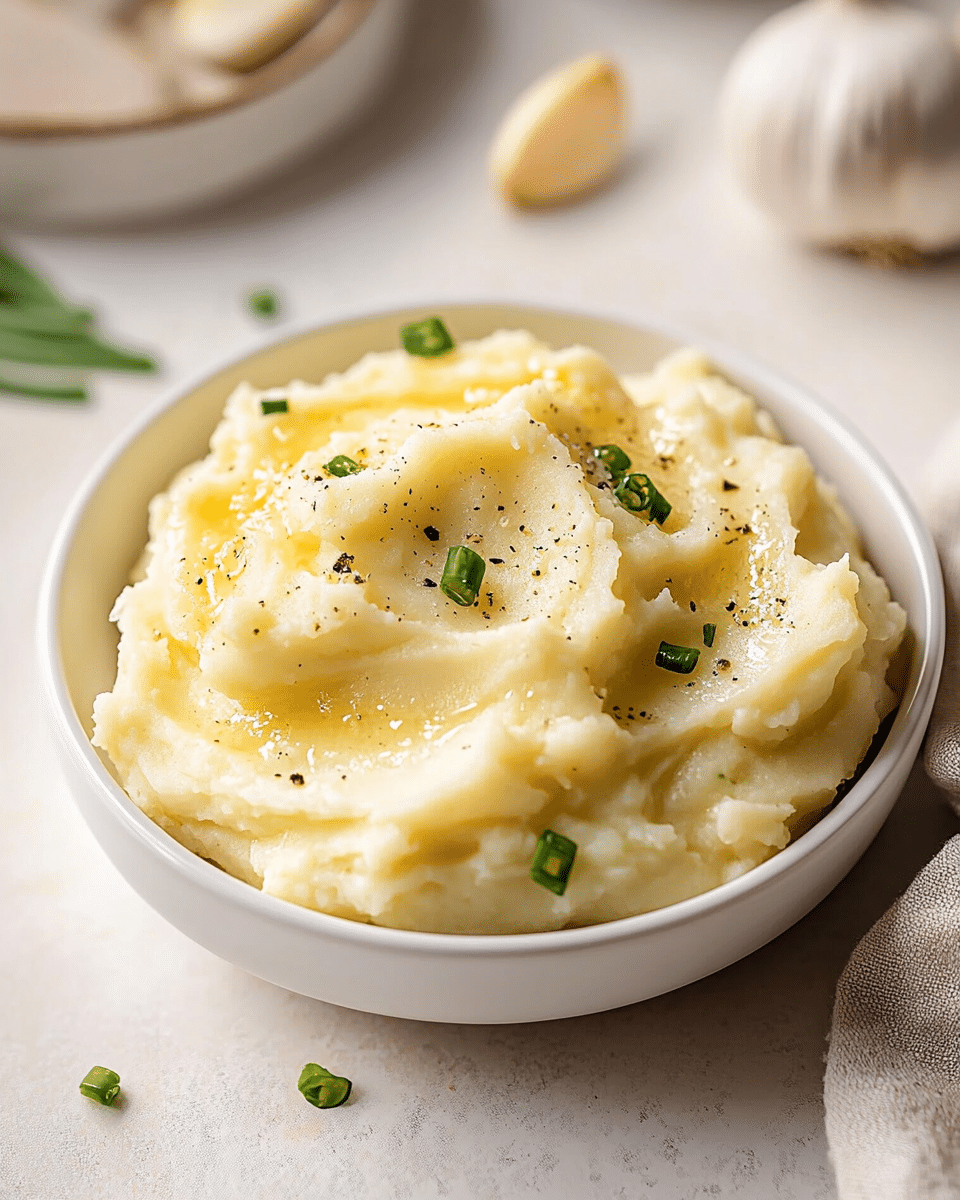 Roasted Garlic Mashed Potatoes