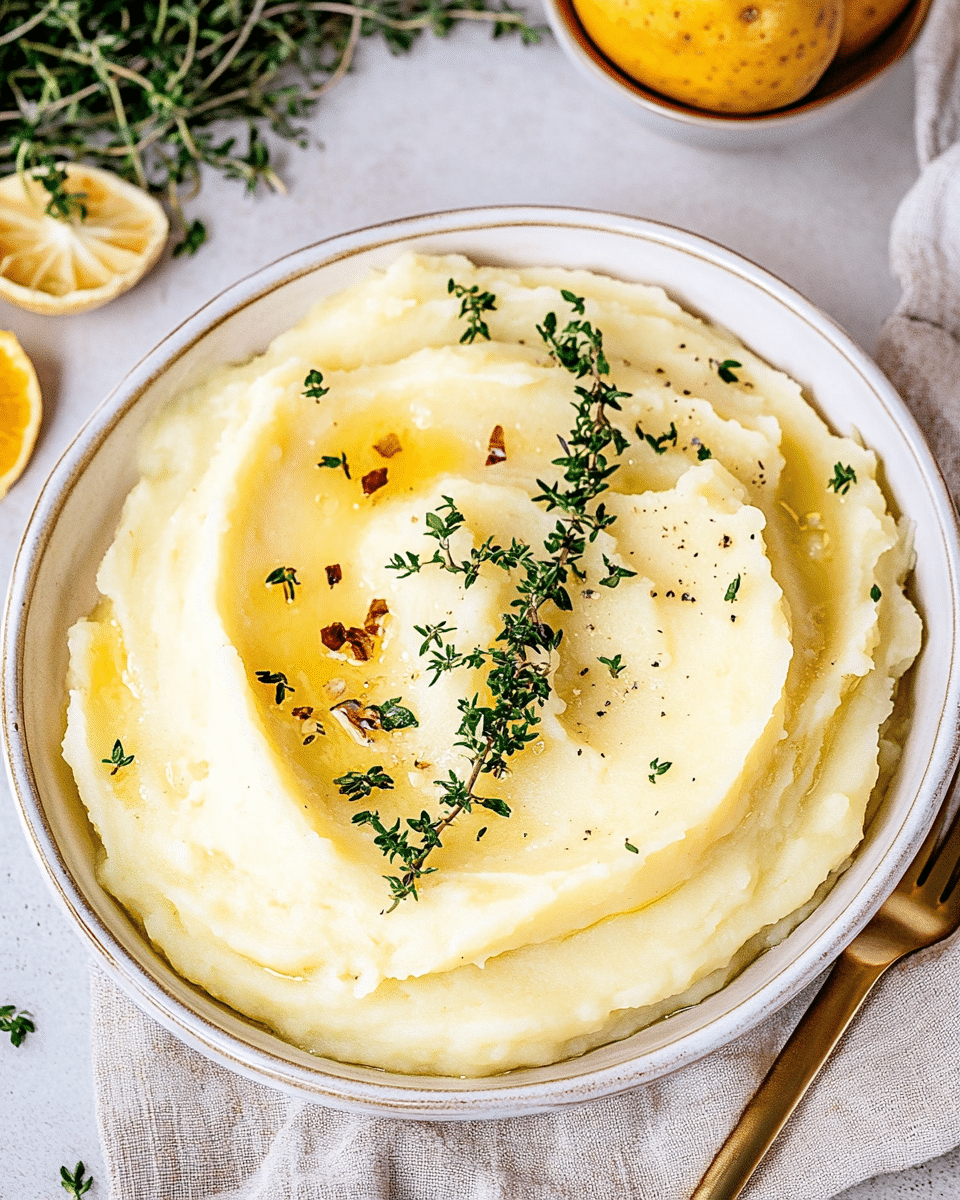 Roasted Garlic Mashed Potatoes