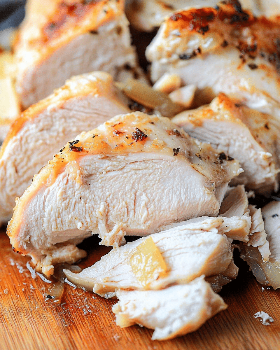 Slow Cooker Garlic Butter Chicken