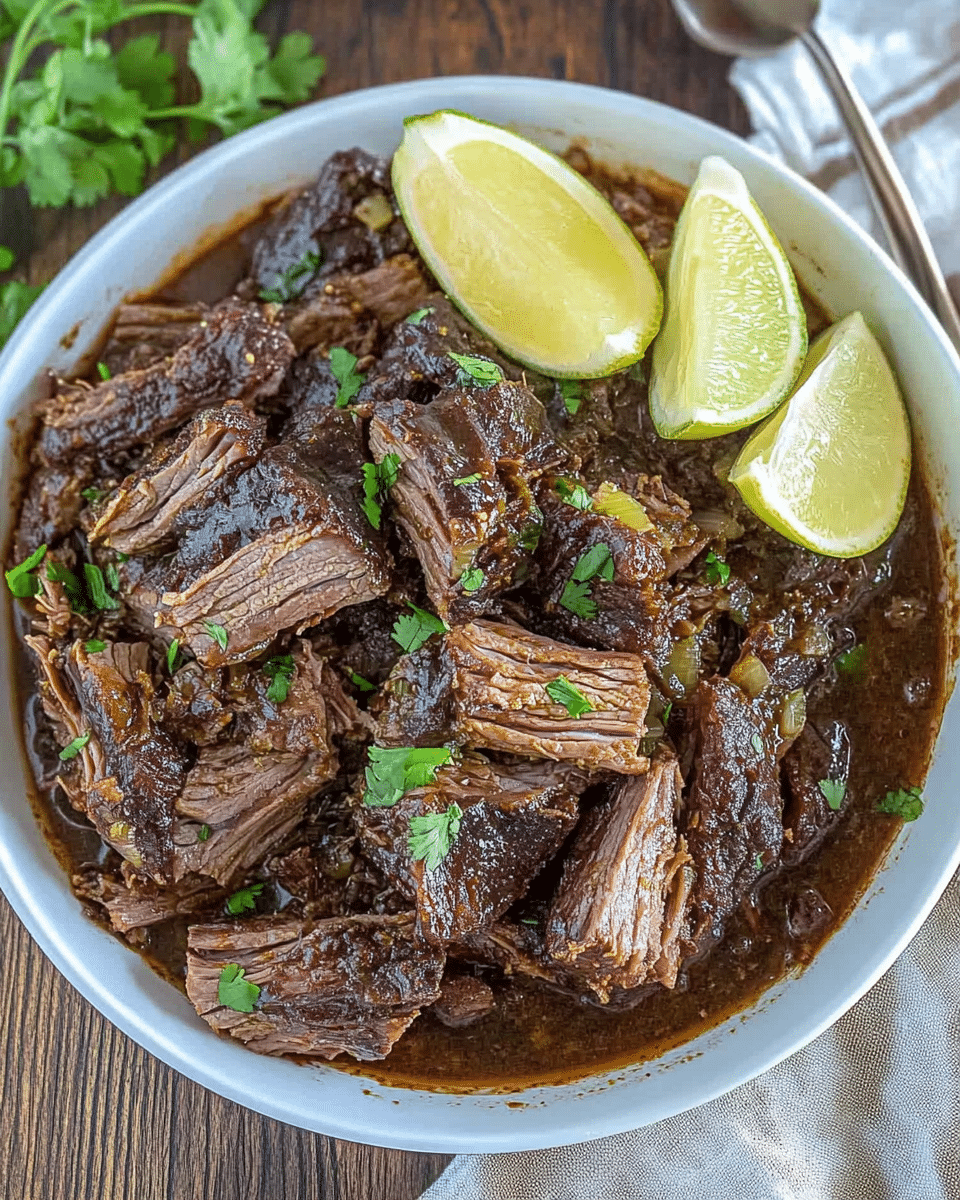 Slow Cooker Short Rib Tacos