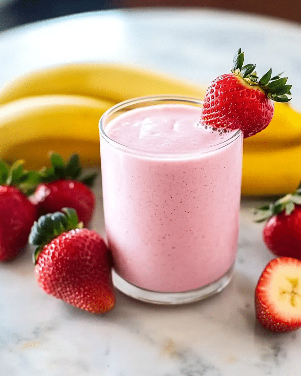 Strawberry Banana Smoothie
