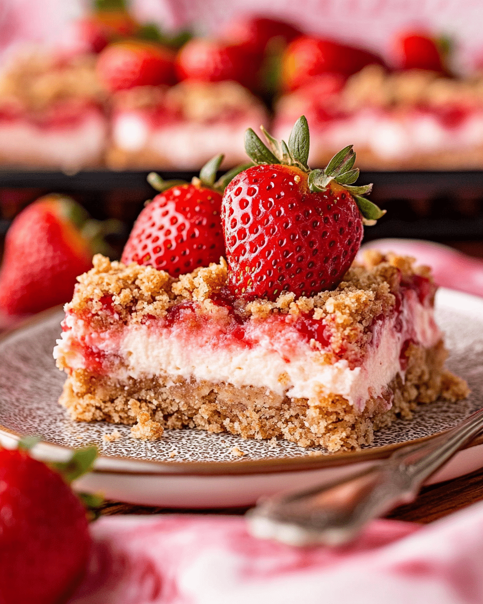 Strawberry Cheesecake Bars