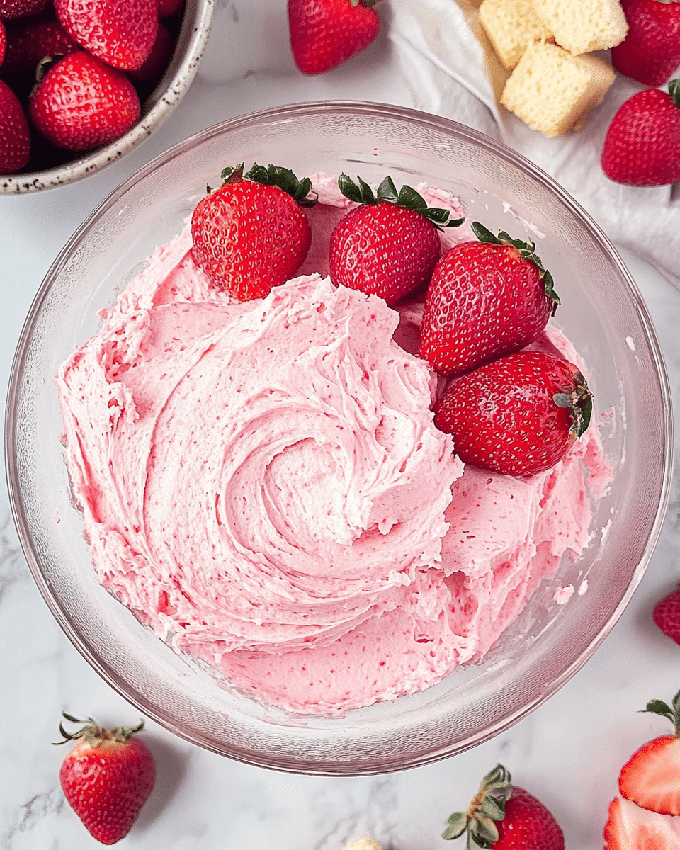 Strawberry Cream Cheese Frosting