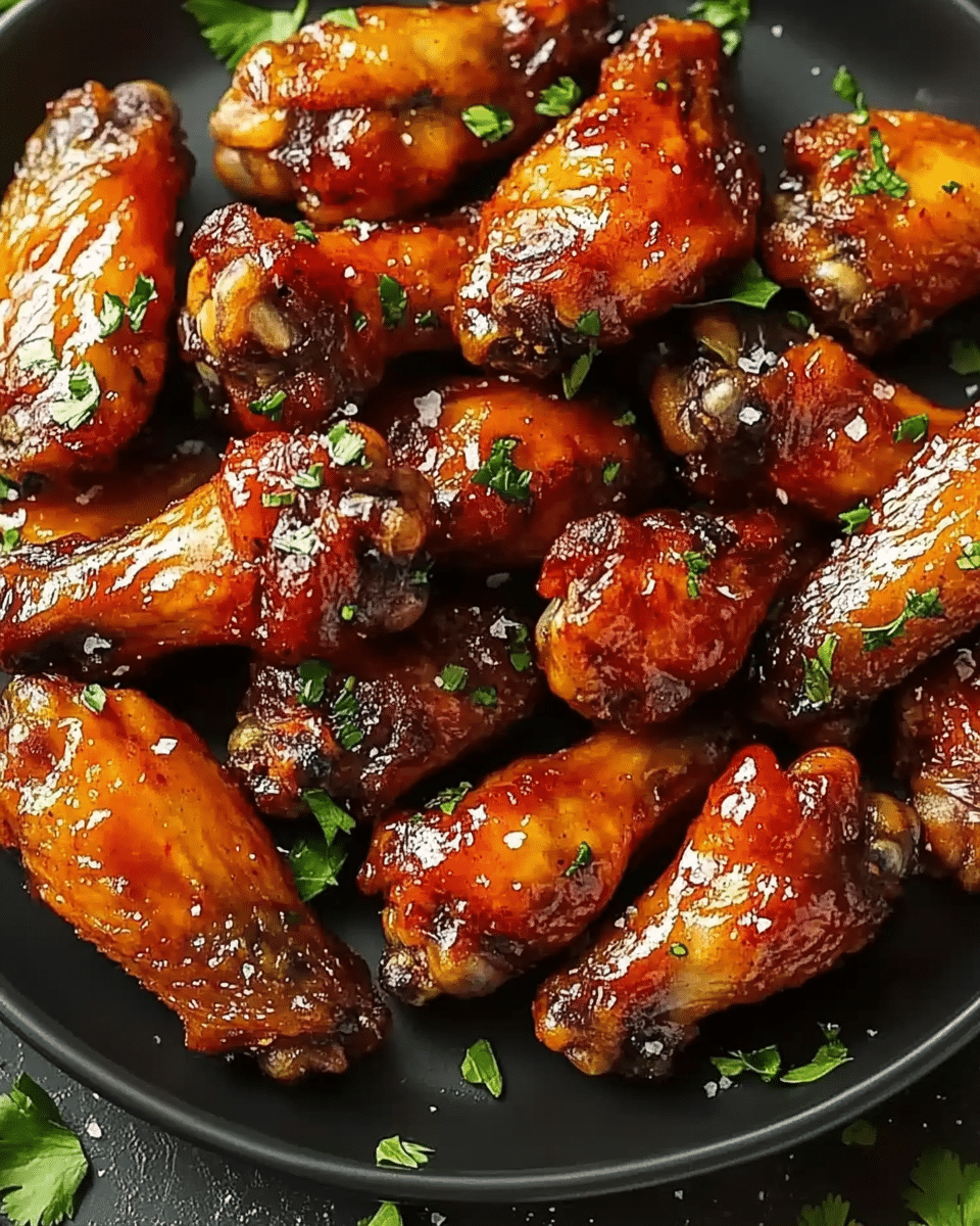Sweet and Spicy Chicken Wings