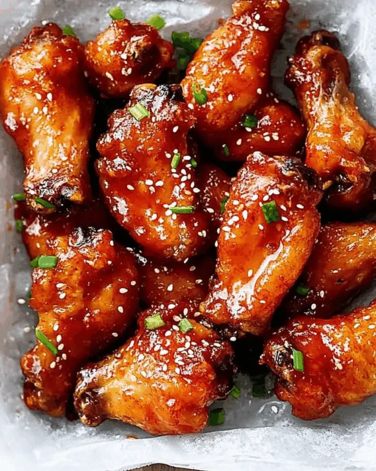 Sweet and Spicy Chicken Wings