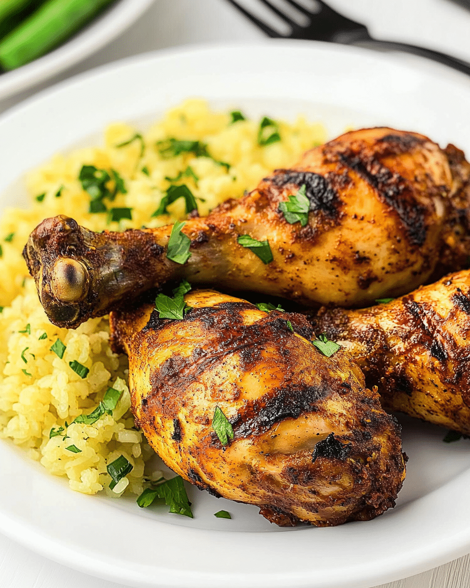 Grilled Chicken Drumsticks
