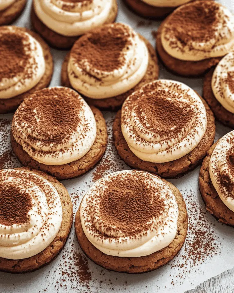 Tiramisu Cookies