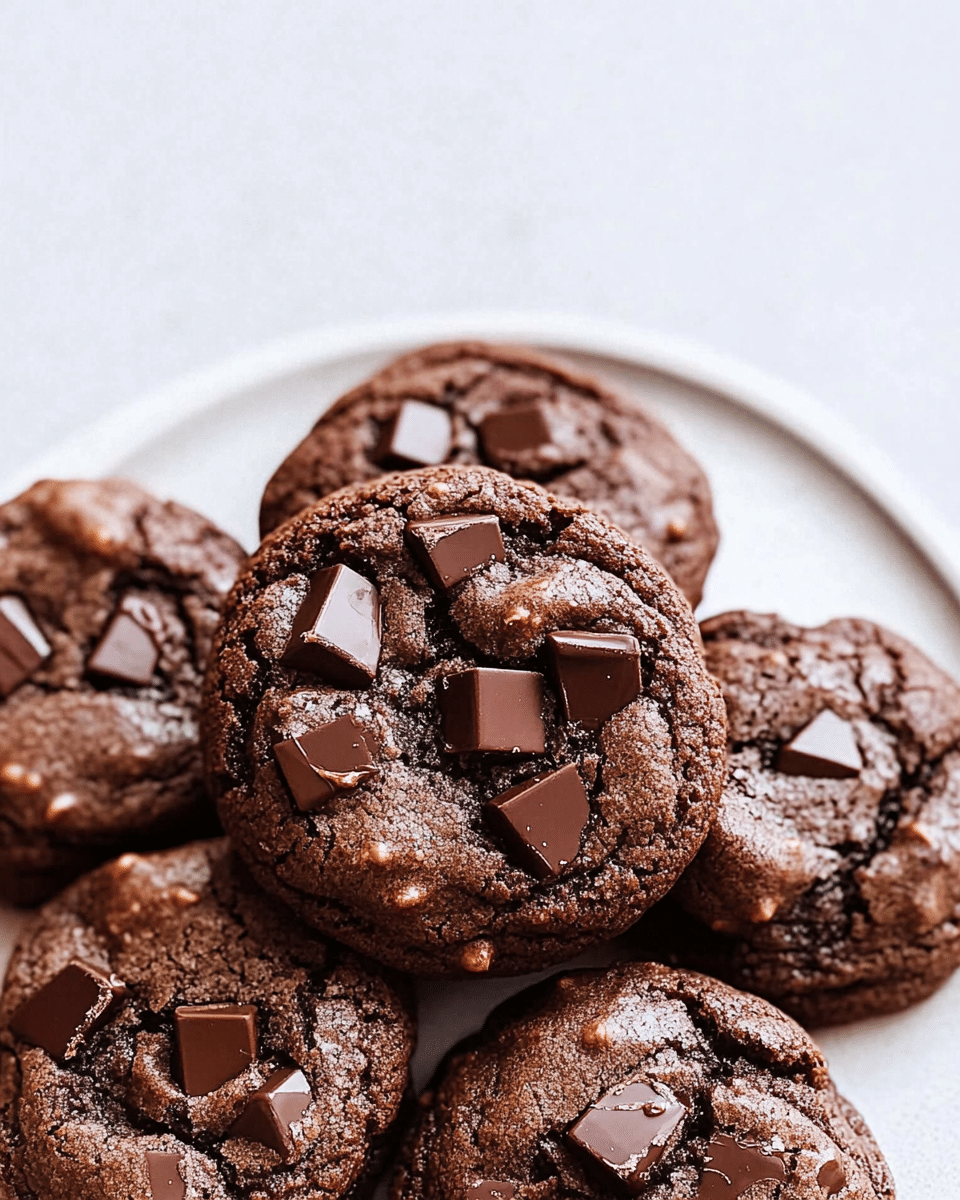 Triple Chocolate Cookies