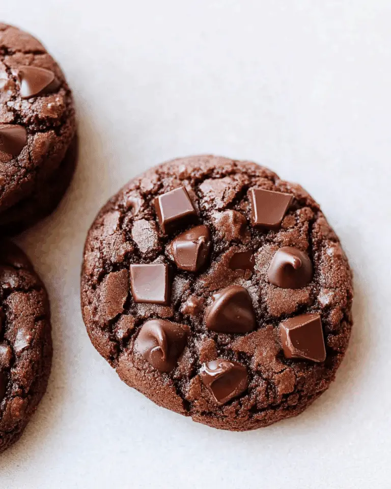 Triple Chocolate Cookies