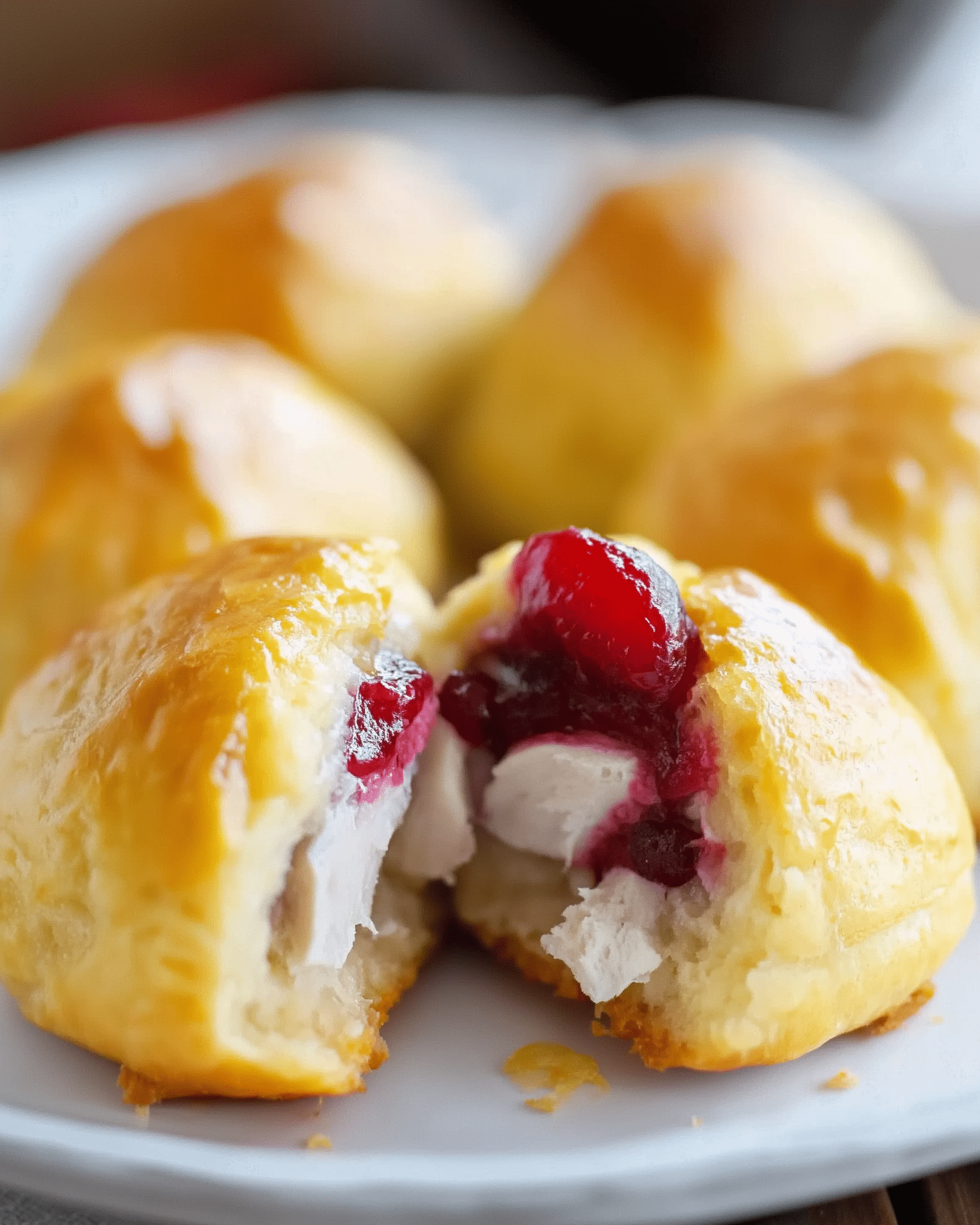 Turkey Cranberry Poppers