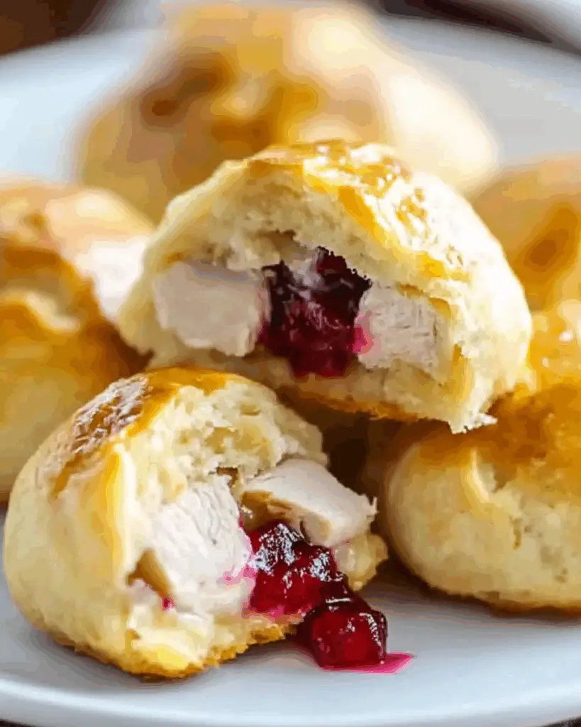 Turkey Cranberry Poppers