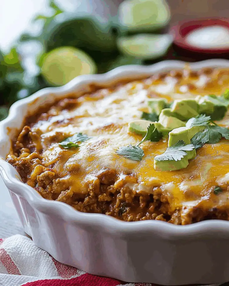 Beef Enchilada Casserole