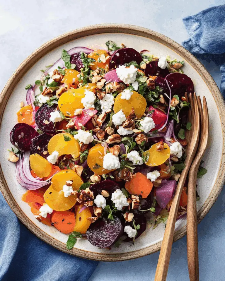Beet Salad with Citrus Vinaigrette