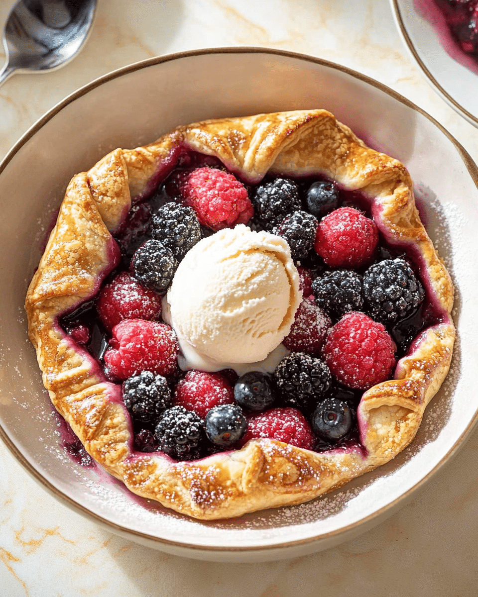 Mixed Berry Galette