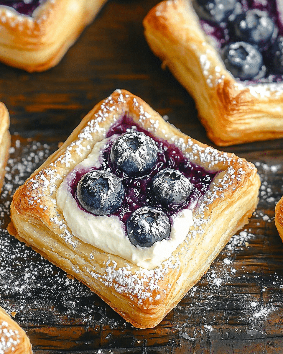 Blueberry Cream Cheese Danish