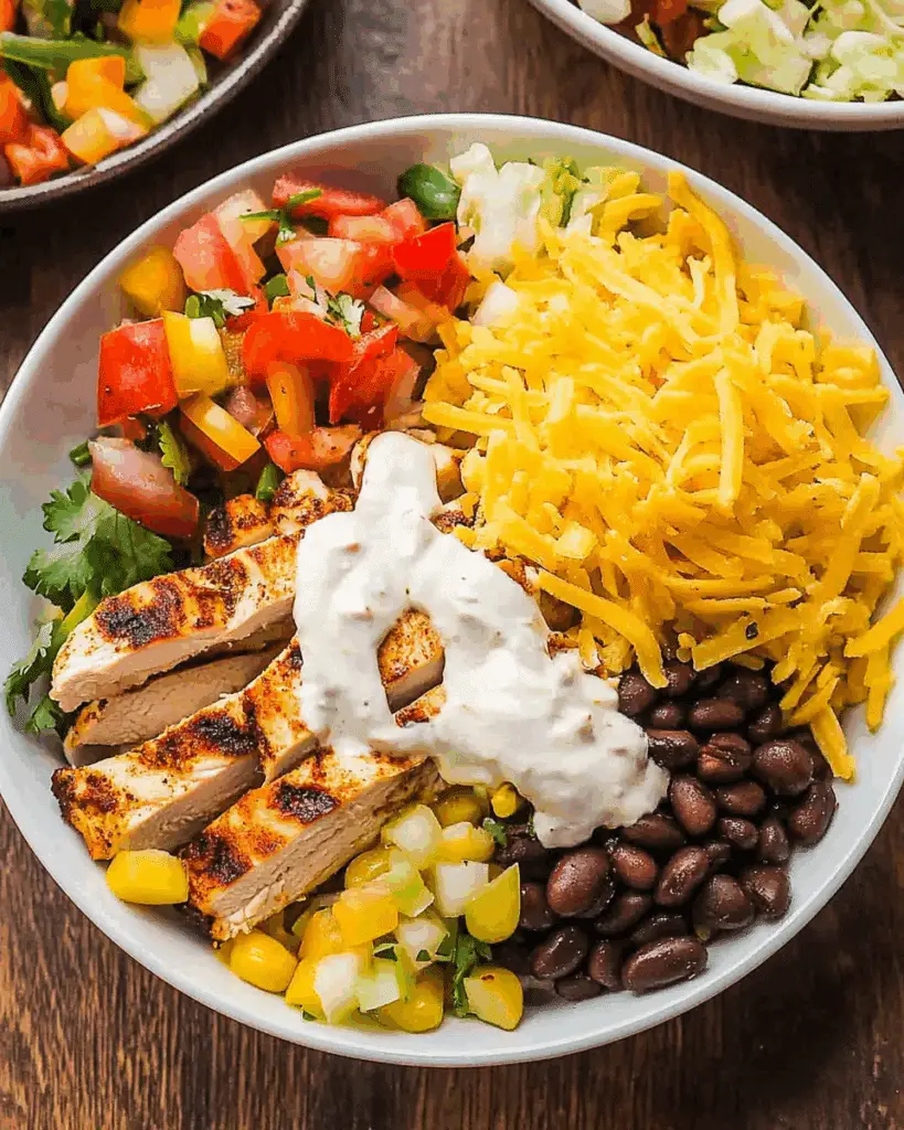 Cajun Grilled Chicken Burrito Bowl
