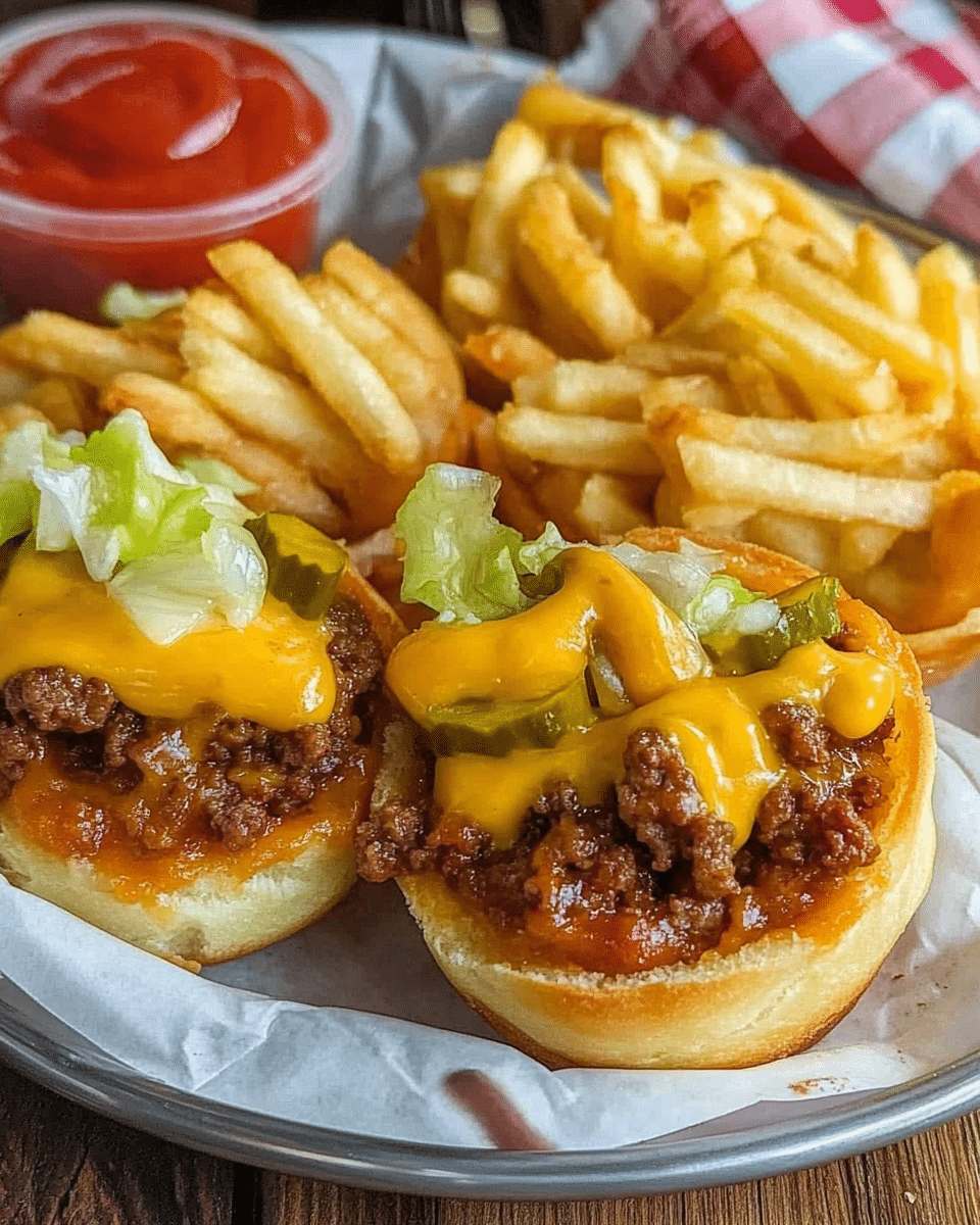 Cheeseburger Cups