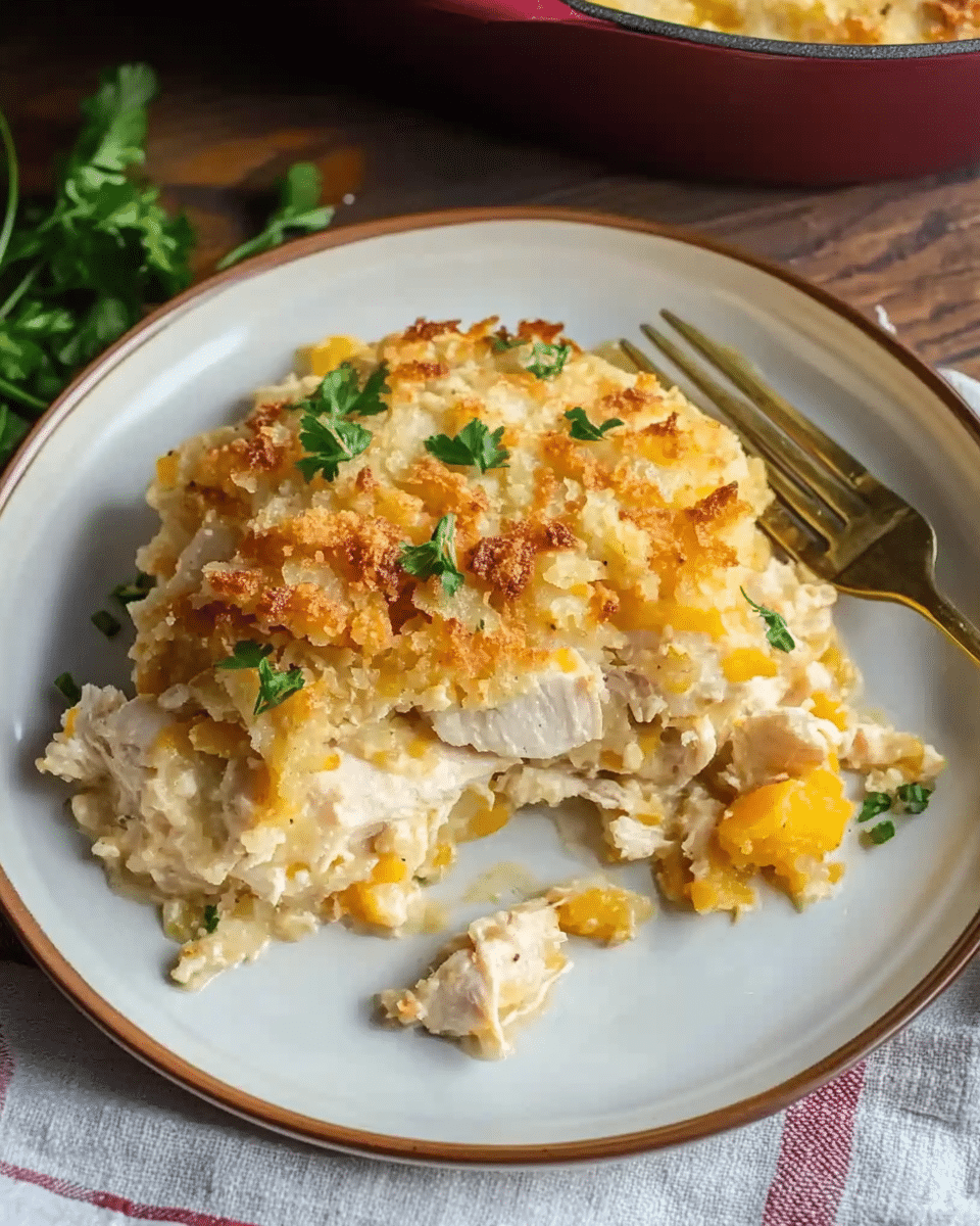 Chicken Hash Brown Casserole