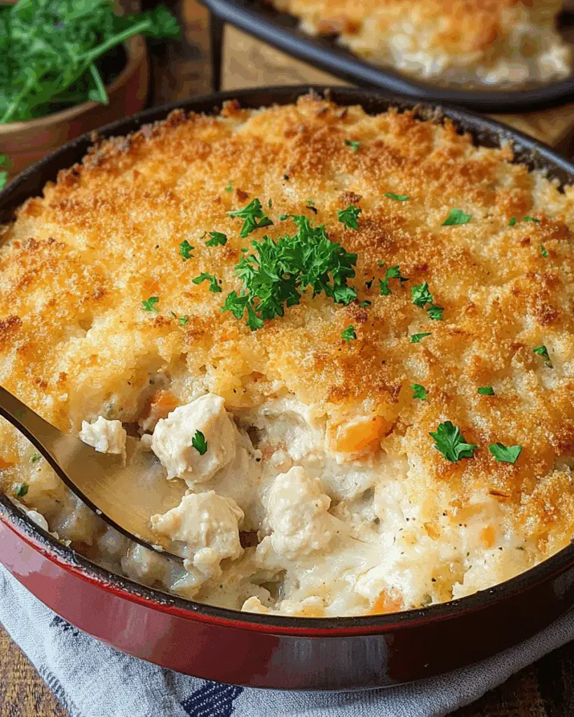 Chicken Hash Brown Casserole