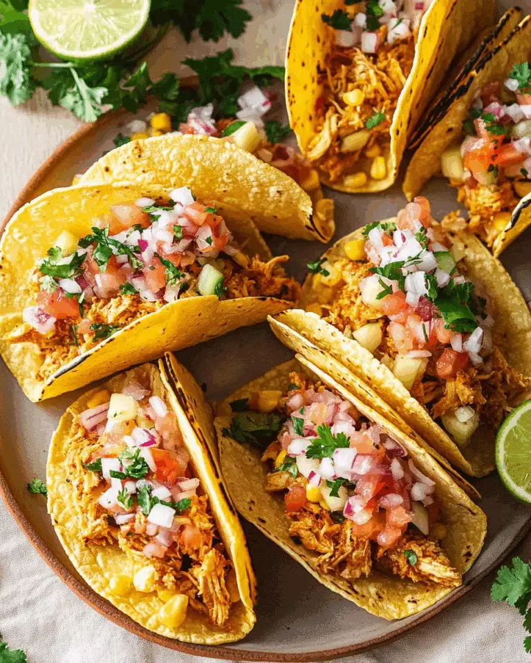 Chicken Shawarma Tacos