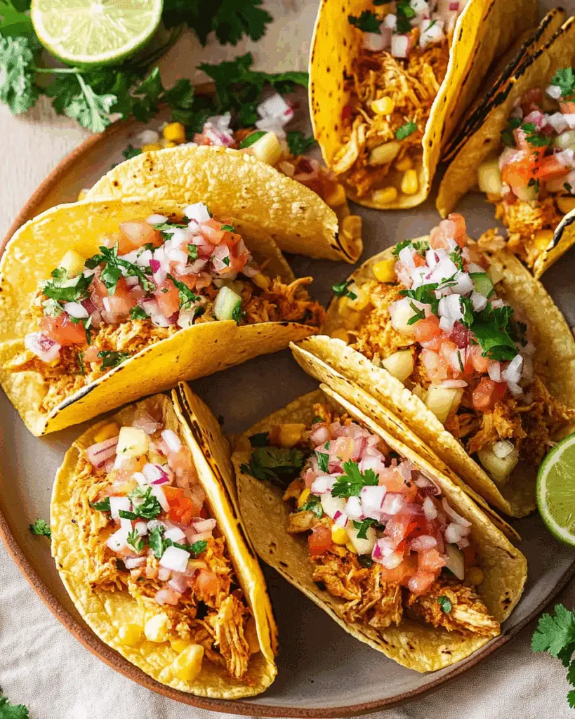 Chicken Shawarma Tacos
