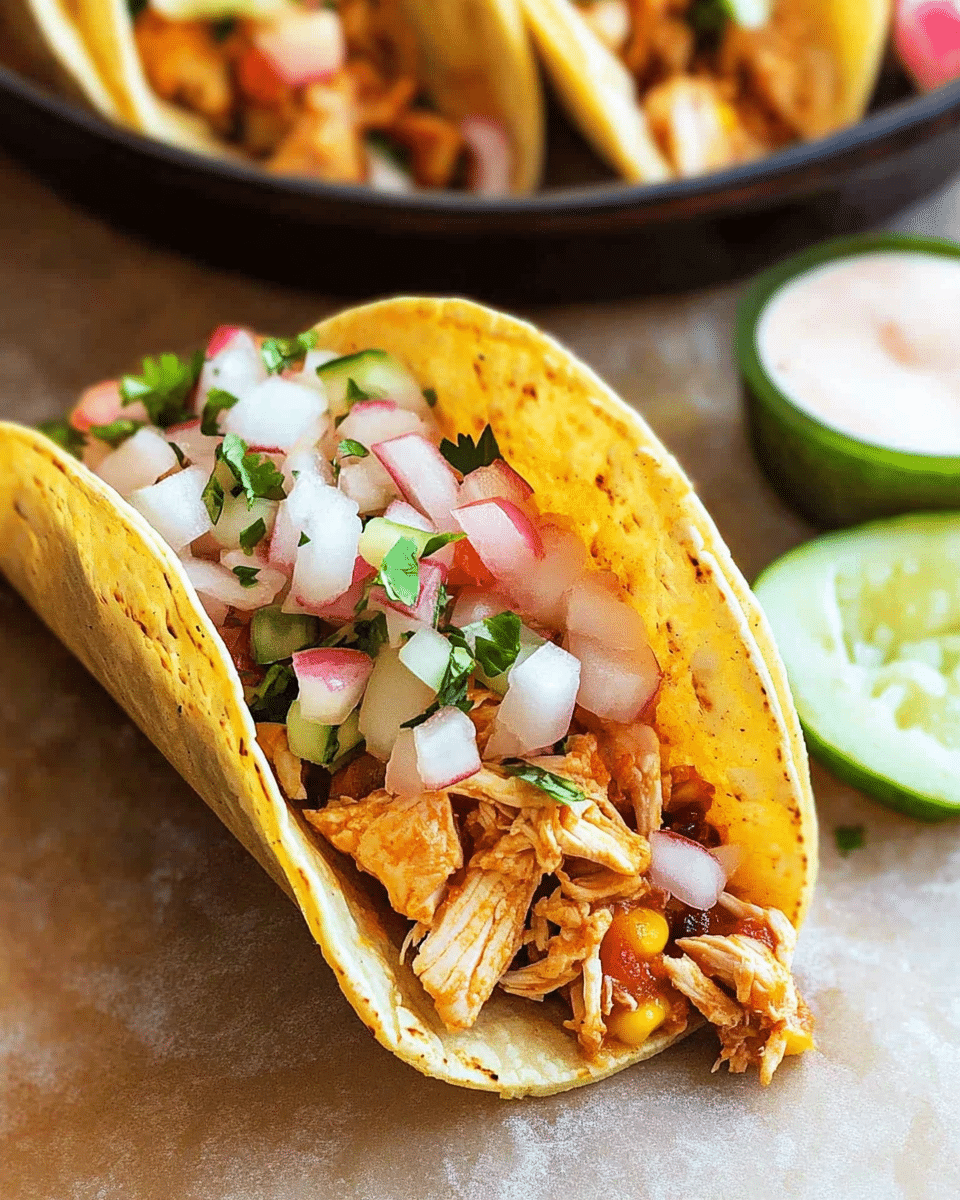 Chicken Shawarma Tacos