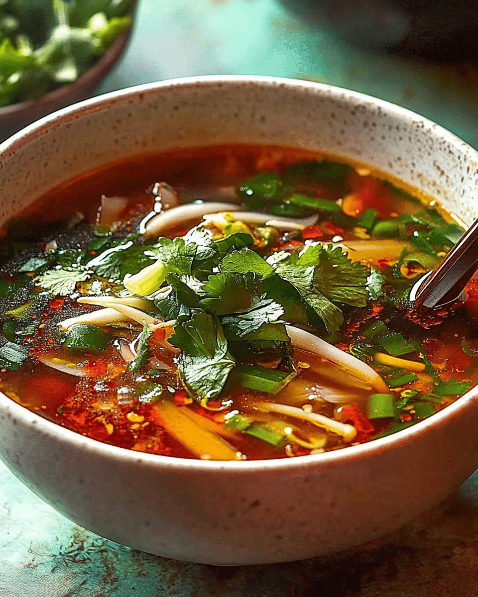 Low-Calorie Asian Vegetable Soup
