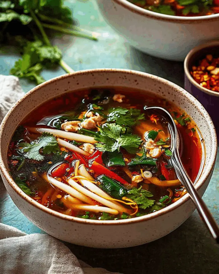 Low-Calorie Asian Vegetable Soup