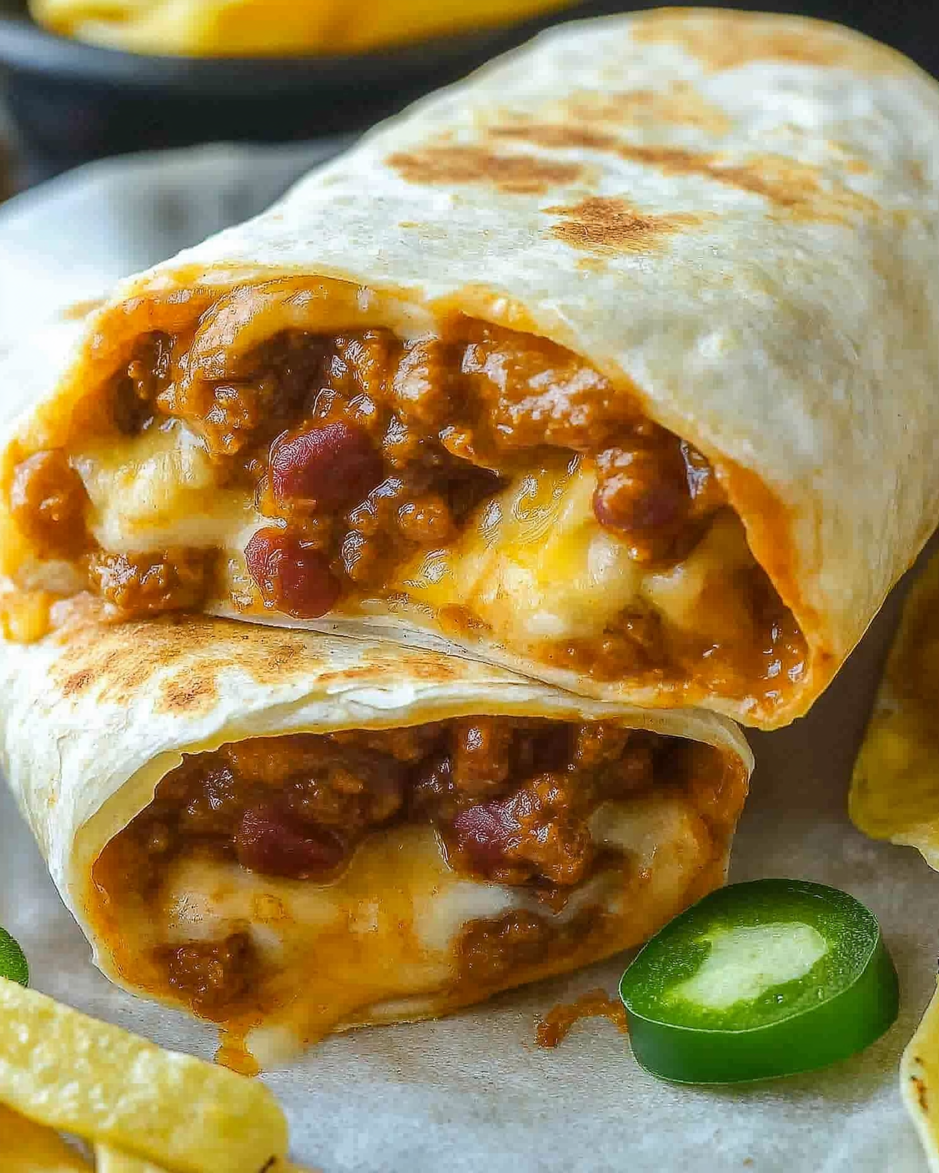 Copycat Taco Bell Chili Cheese Burrito