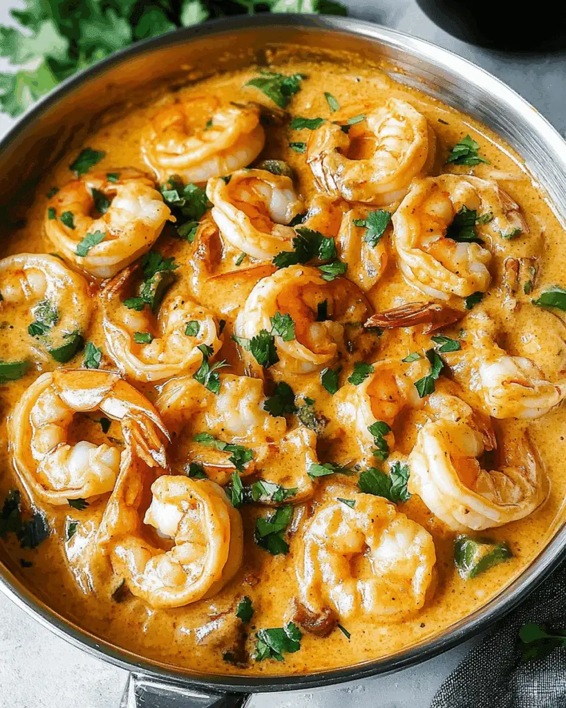 Creamy Chipotle Shrimp