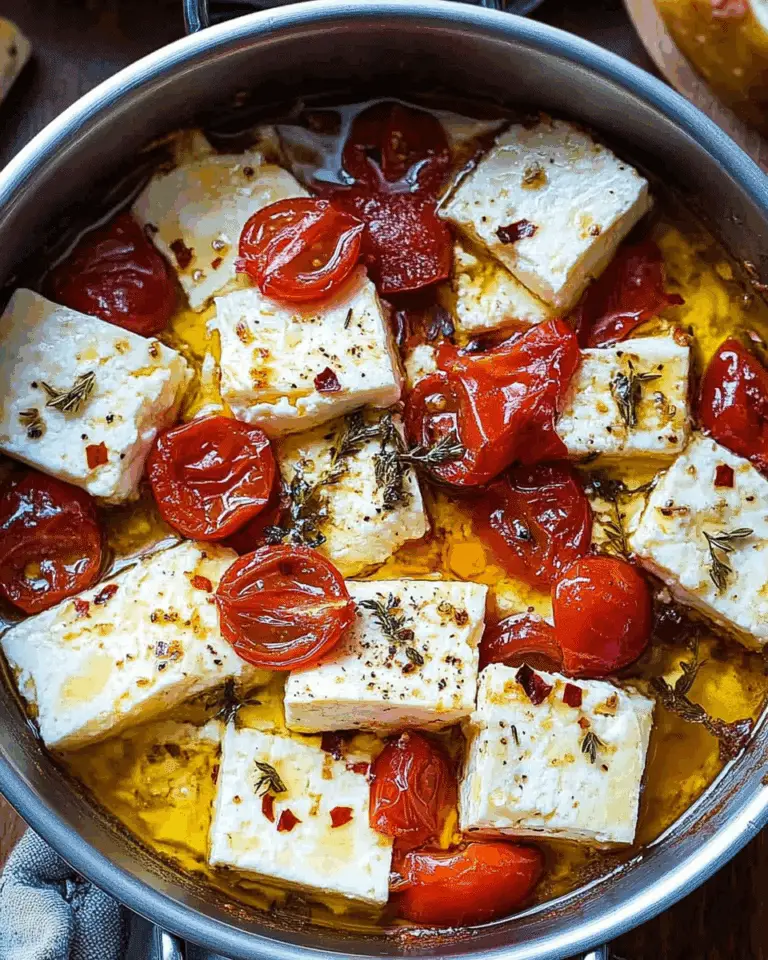 Greek Spicy Baked Feta