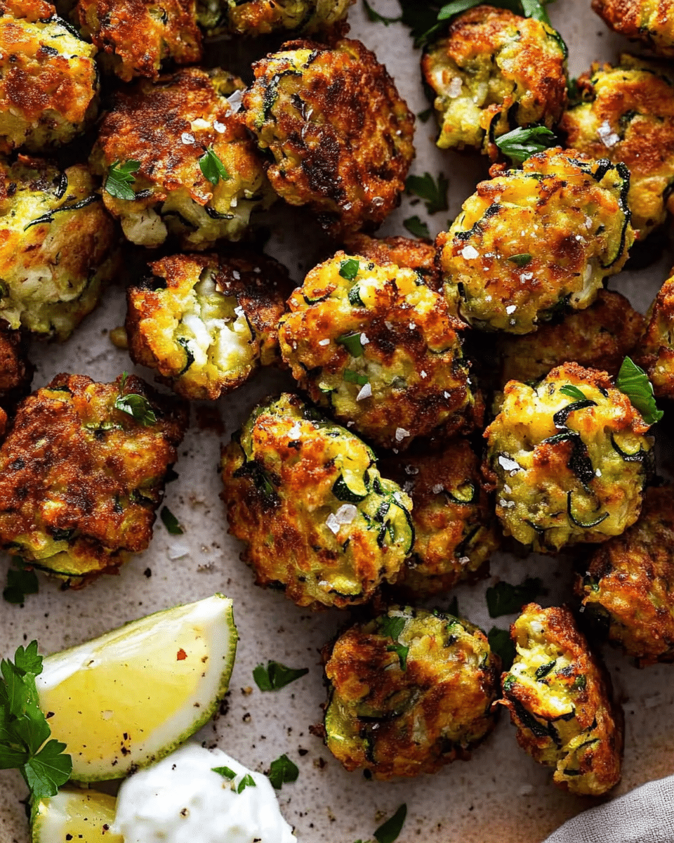 Greek Zucchini Tots
