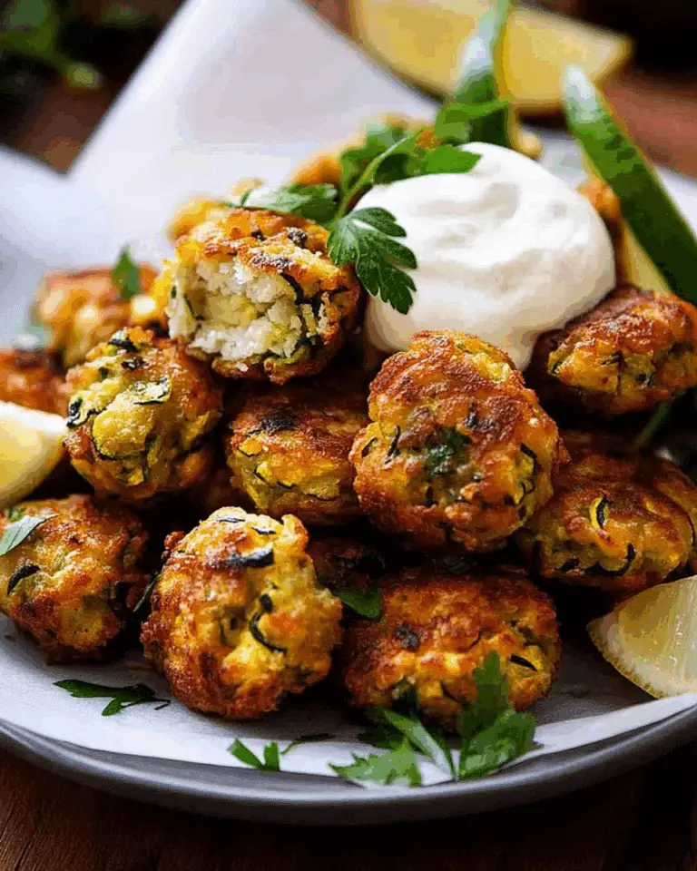 Greek Zucchini Tots