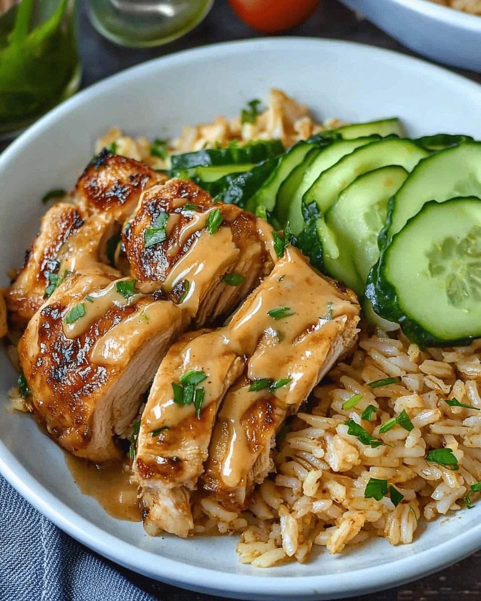 Hibachi Chicken and Rice Bake