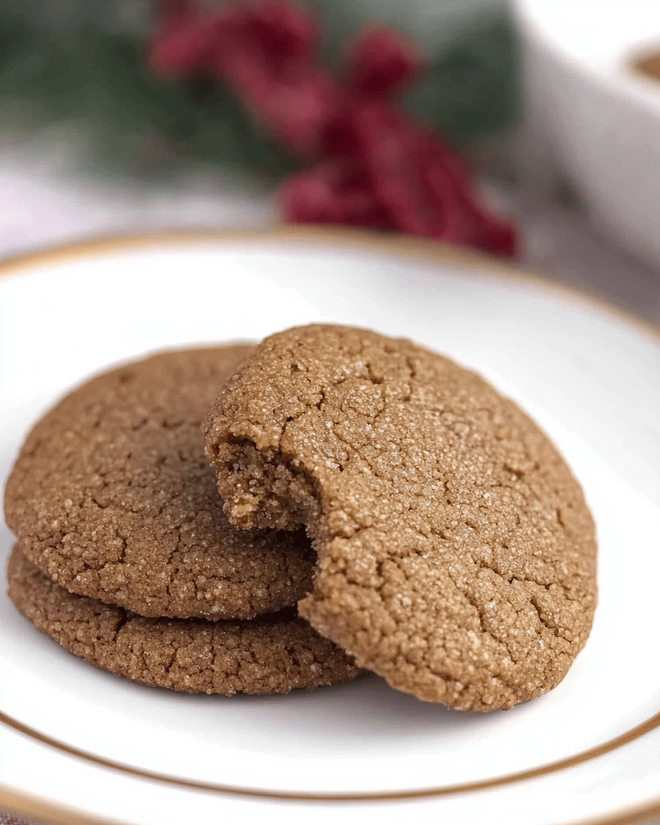Keto Ginger Cookies