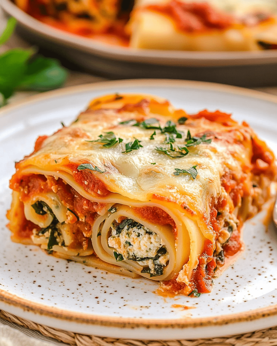 Lasagna Roll Ups