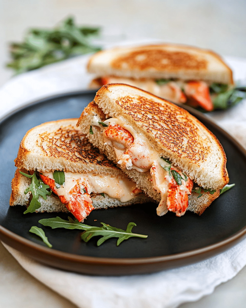 Lobster Grilled Cheese Sandwich