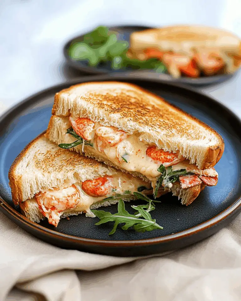 Lobster Grilled Cheese Sandwich