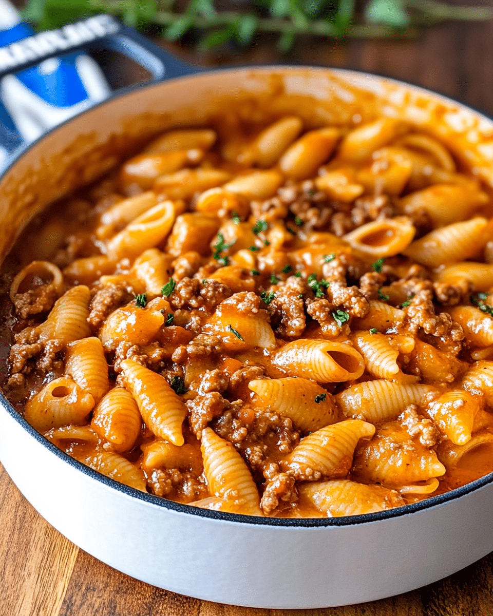 One-Pan Hamburger Helper