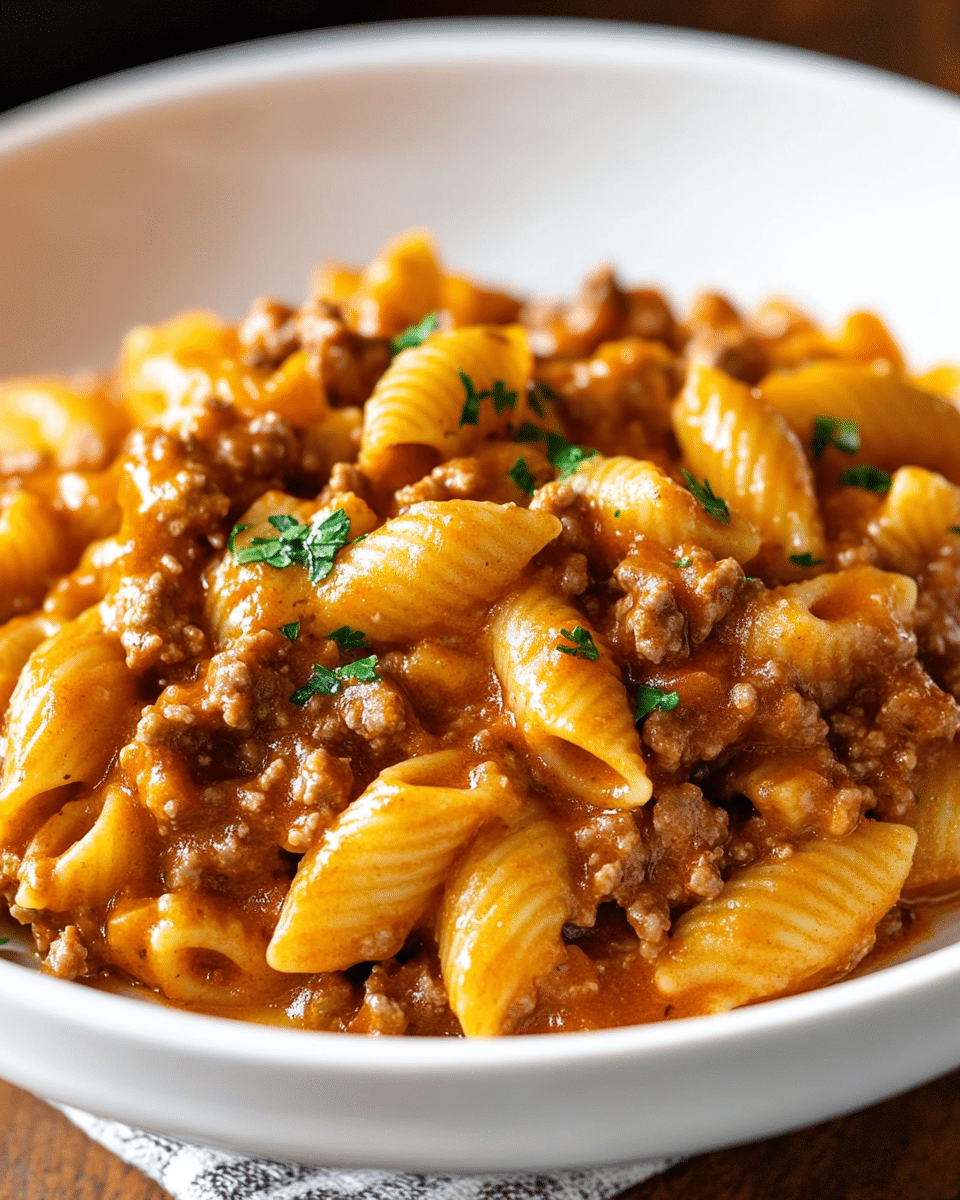One-Pan Hamburger Helper