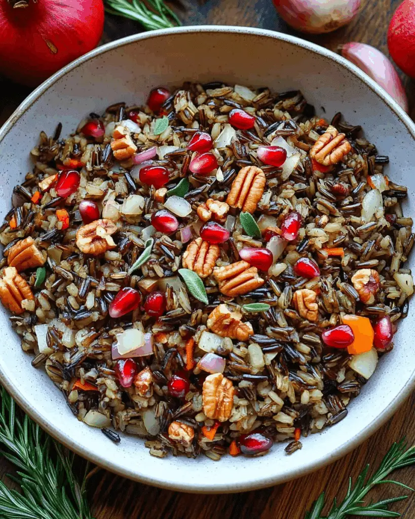 Pecan Wild Rice