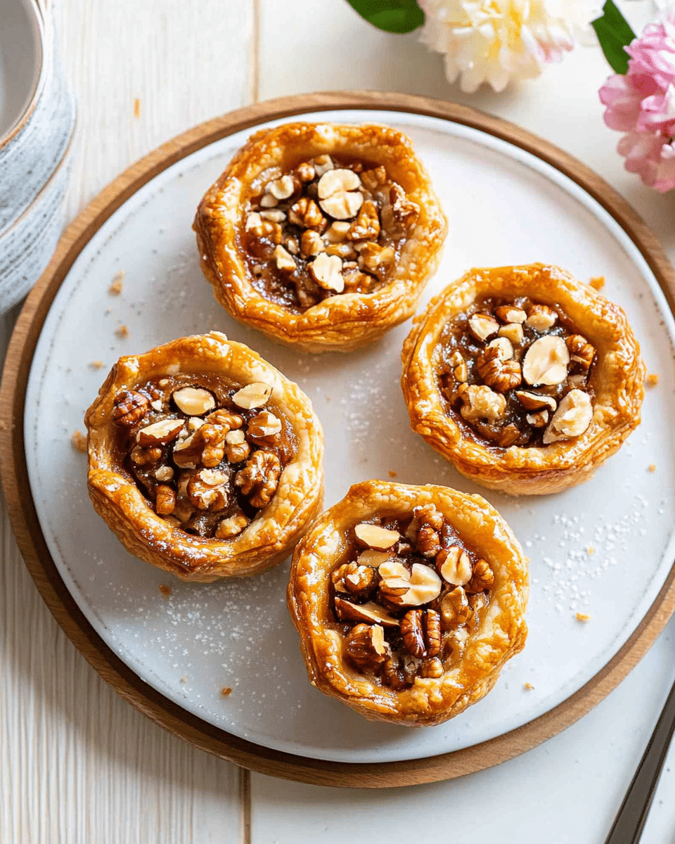 Puff Pastry Walnut Tart