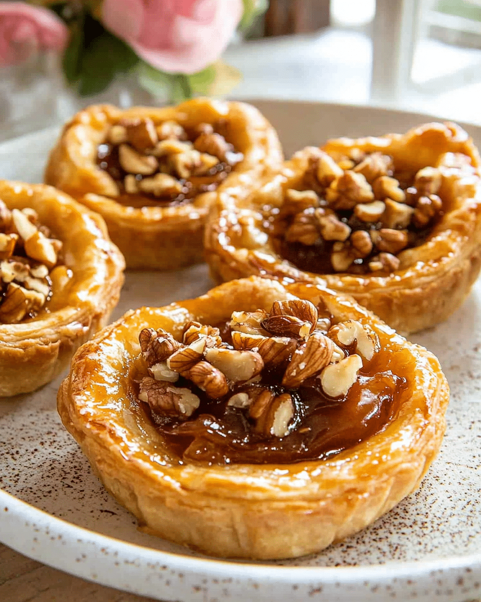 Puff Pastry Walnut Tart